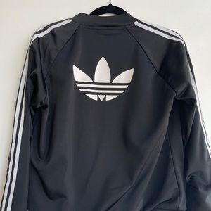 Women’s Black Adidas Track Jacket